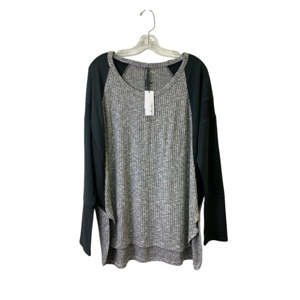 Top Ls By Lukka In Grey, Size:Xl Online now