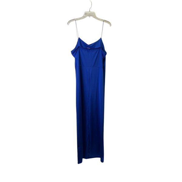 Dress Party Long By Fashion Nova In Blue, Size:2X Discount - Image 2