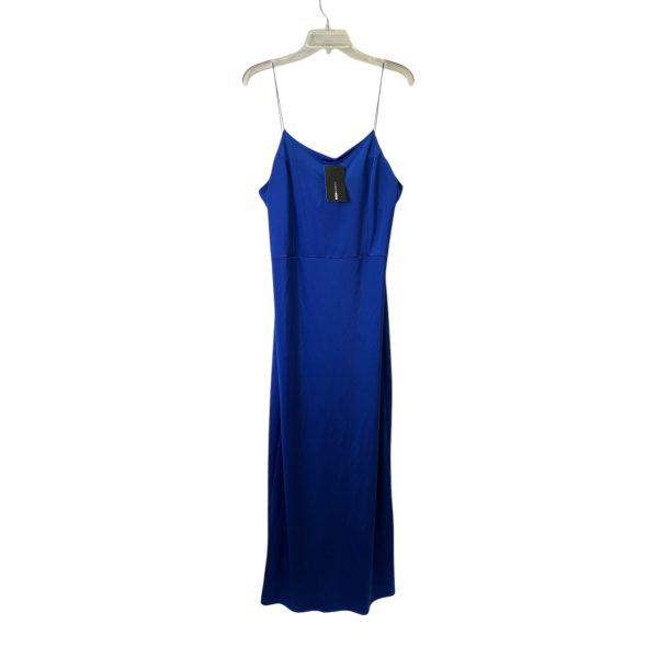 Dress Party Long By Fashion Nova In Blue, Size:2X Discount