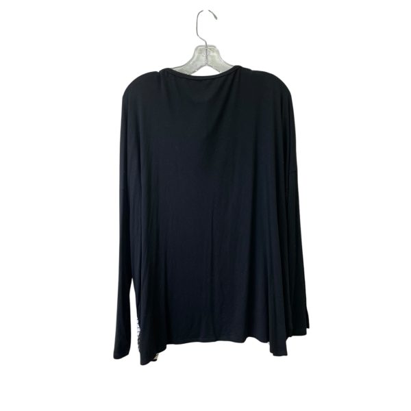 Top Ls By Karen Kane In Black & White, Size:Xl Fashion - Image 2