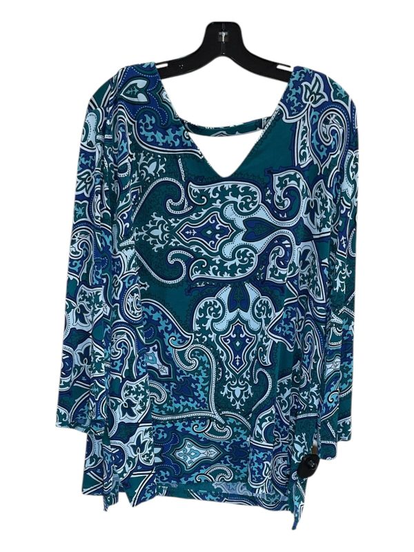 Top 3 4 Sleeve By Chicos  Size: 1x For Discount - Image 2
