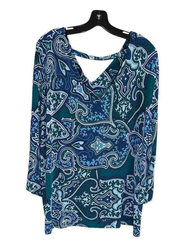 Top 3 4 Sleeve By Chicos  Size: 1x For Discount - Image 3