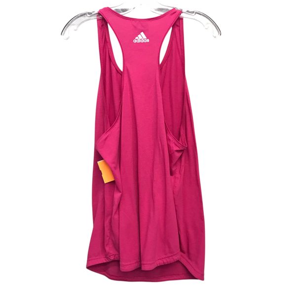 Athletic Tank Top By Adidas In Pink, Size:Xl Online Hot Sale - Image 2