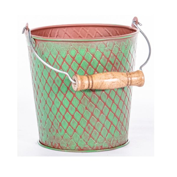 Robert Allen MPT02632 Meridian Round Planter, 4 Inch Online