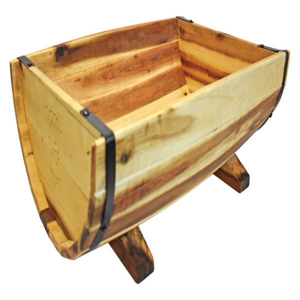 Avera Products AWP063195 Half Barrel Planter, 19.5 Inch Sale